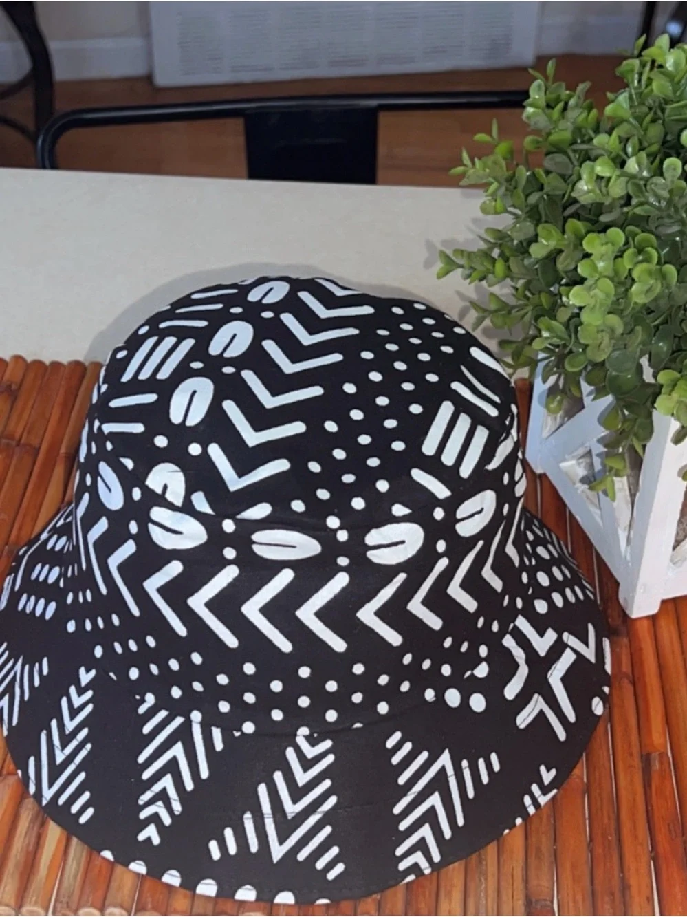 Handmade Ankara Bucket Hat | Unisex Adult & Kids Hat | Wax Print - Picture 9 of 13